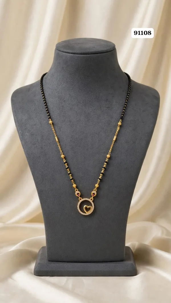 Black_Gold_Tone_Heart_Pendant_Mangalsutra_Necklace_For_Women