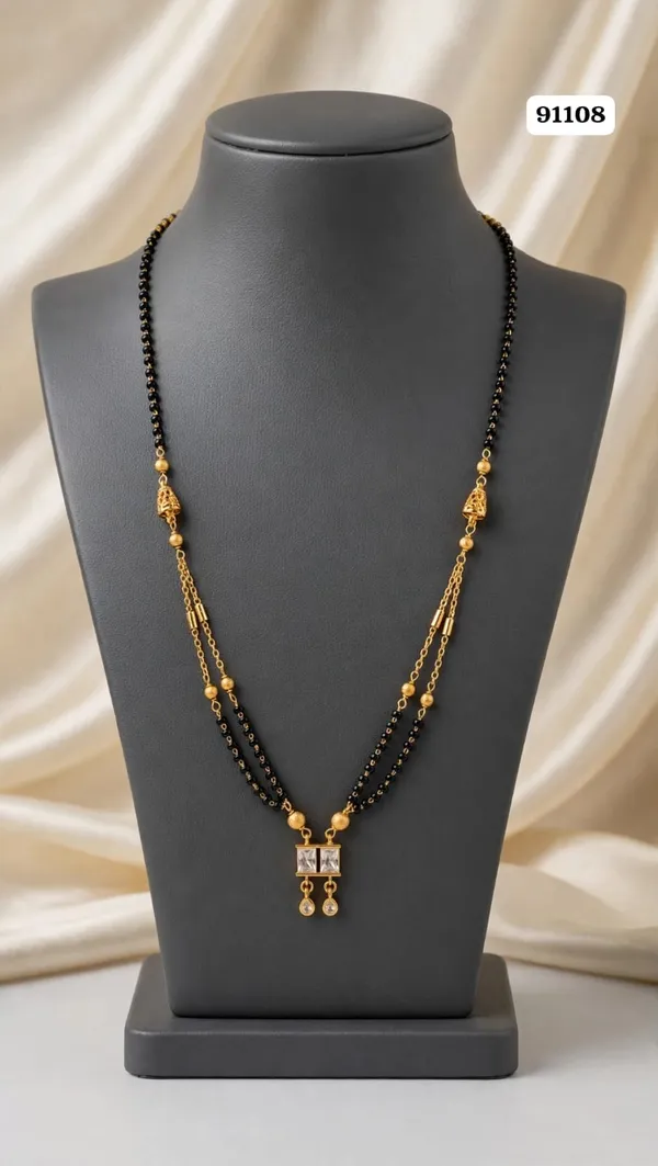 Black_Beaded_Gold_Tone_Mangalsutra_Necklace_For_Women