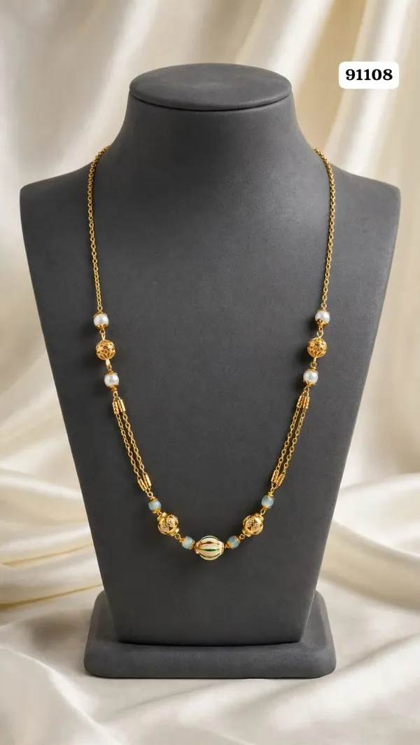 Gold_Toned_Beaded_Long_Necklace_For_Women