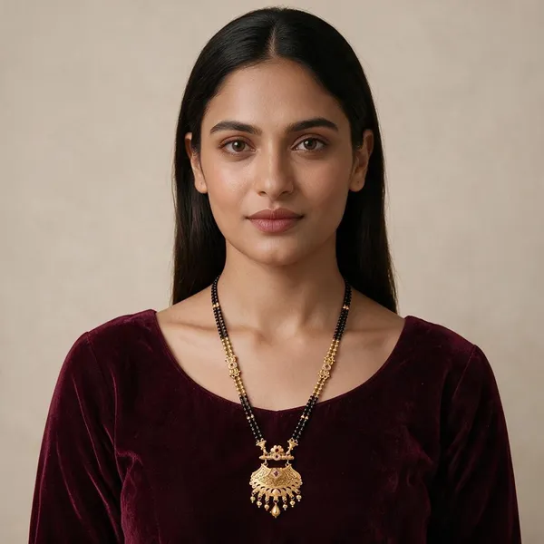 Gold_Tone_Black_Beaded_Mangalsutra_Necklace_For_Women