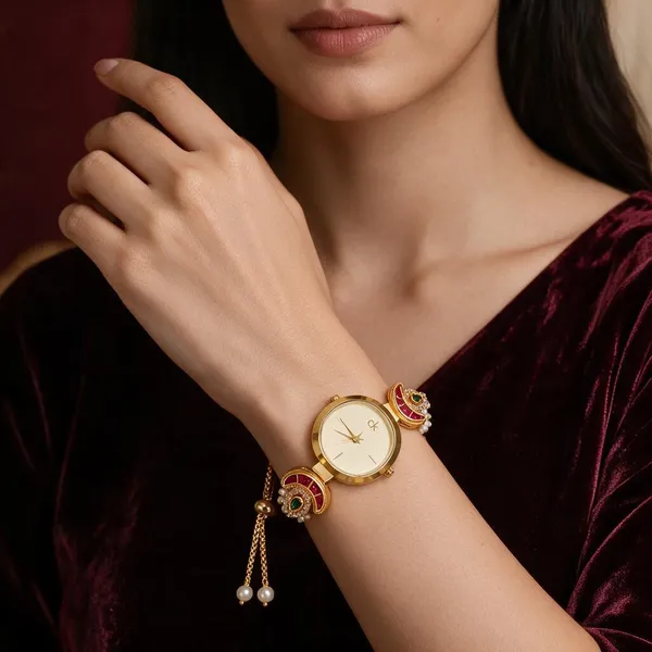 Gold_Tone_Embellished_Chain_Bracelet_Watch