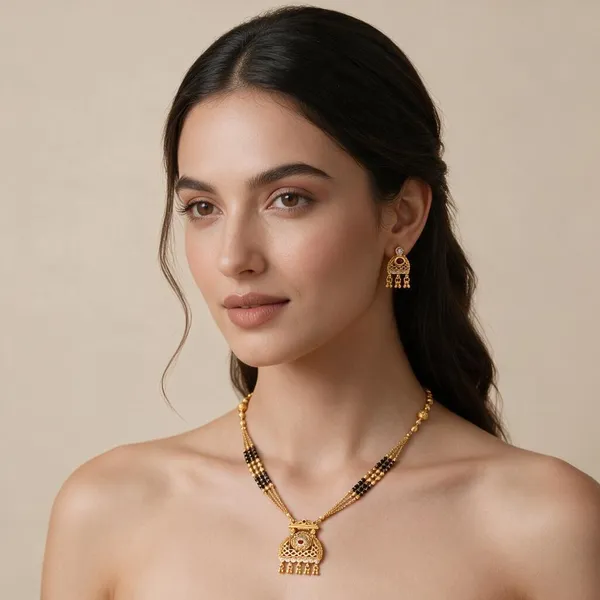 Gold_Tone_Black_Beaded_Mangalsutra_Set_For_Women