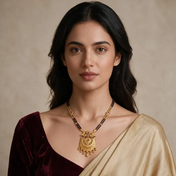 Gold_Tone_Black_Beaded_Mangalsutra_Necklace_For_Women