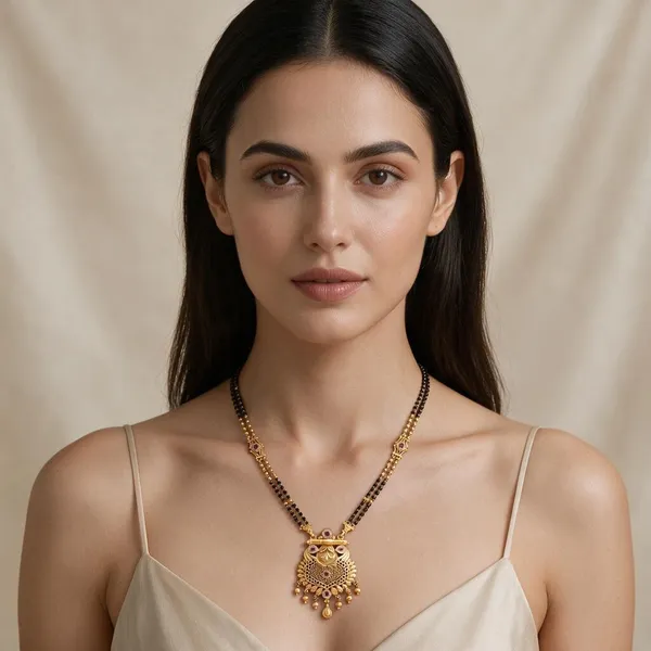 Gold_Tone_Beaded_Mangalsutra_Necklace_For_Women