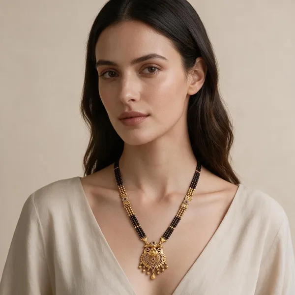 Gold_Tone_Black_Beaded_Mangalsutra_Necklace_For_Women