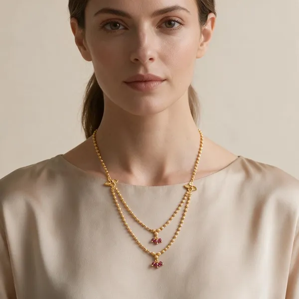 Gold_Tone_Beaded_Necklace_For_Women