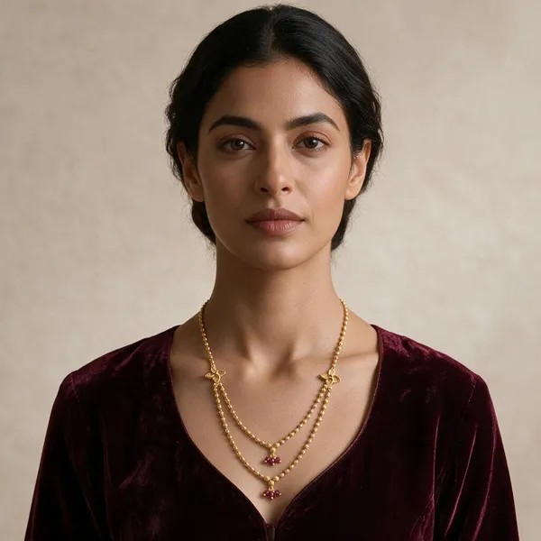 Gold_Tone_Beaded_Necklace_For_Women