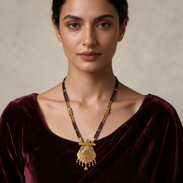 Black_Beaded_Traditional_Mangalsutra_Necklace_For_Women