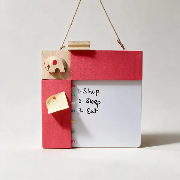 Wooden_Pink_Pin_Board_Whiteboard_Combo_Elephant_Miniature