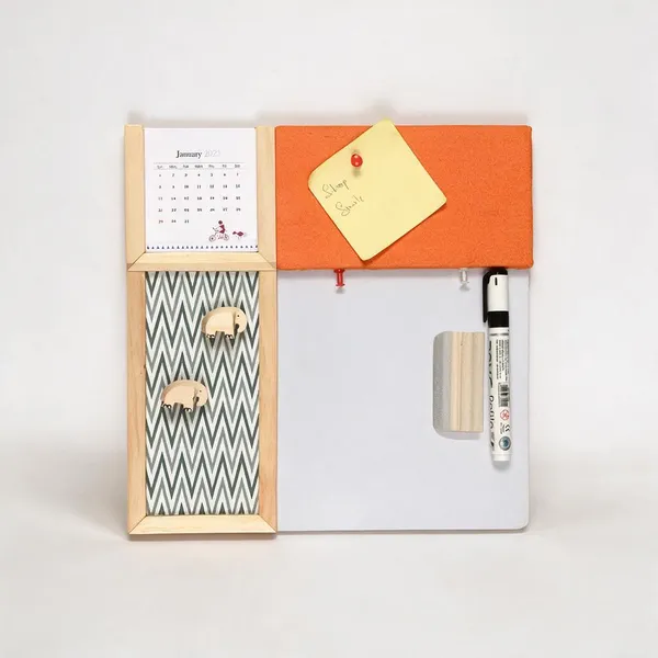 Wooden_Pin_Whiteboard_Magnetic_Combination_Board_With_Calendar