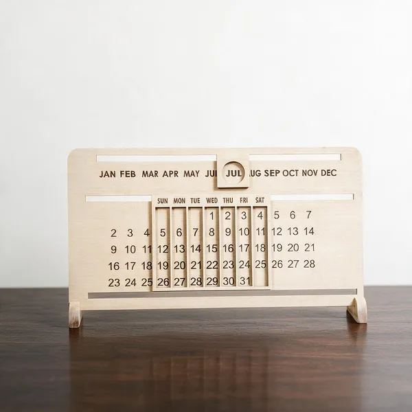 Wooden_Sliding_Perpetual_Wall_And_Desk_Calendar