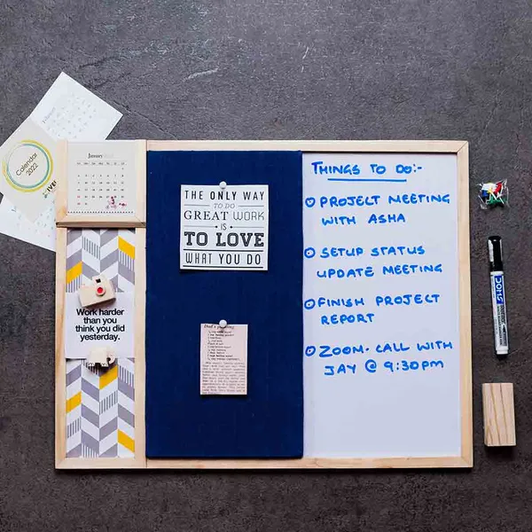 Wooden_Combination_Bulletin_Whiteboard_Magnetic_Sheet_Board