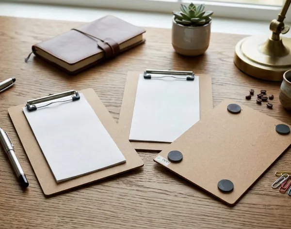 Magnetic_A5_Clipboard_With_Steel_Clip_Set_Of_3