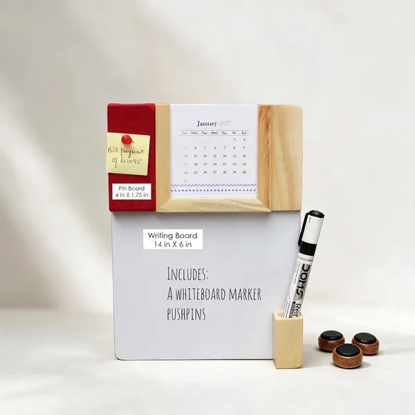 Wooden_Warli_Art_Fridge_Magnet_Board_With_Calendar_Pin_Whiteboard