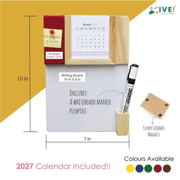 Wooden_Warli_Art_Fridge_Magnet_Board_With_Calendar_Pin_Whiteboard