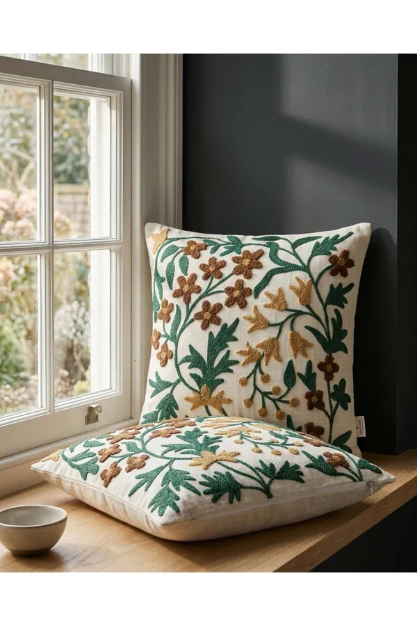 Embroidered_Floral_16_Inch_Square_Cushion_Cover