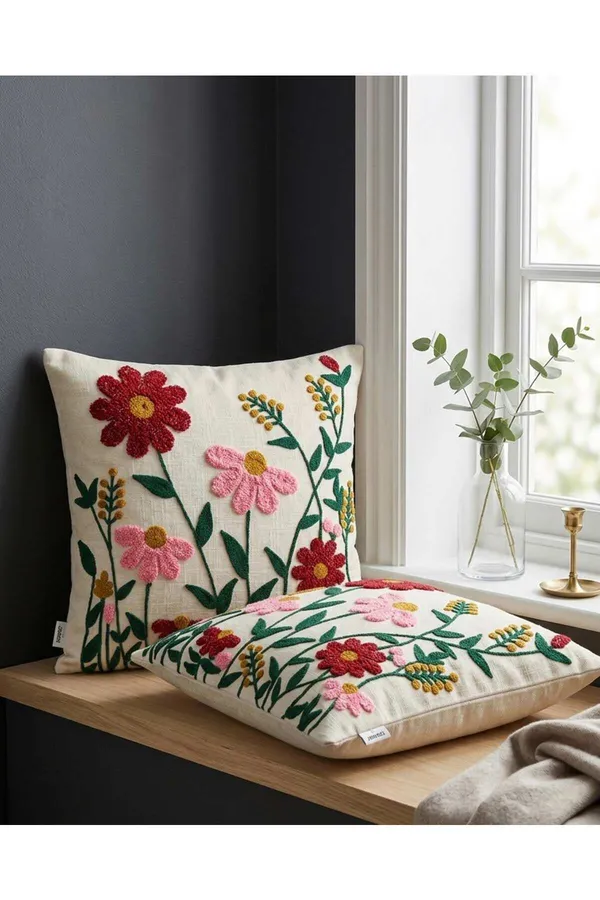 Embroidered_Floral_Square_Cushion_Cover