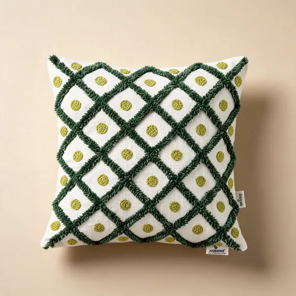 White_&_Green_Pure_Cotton_Cushion_Cover_For_Home_And_Bedroom_Decor_(Pack_of_2_)