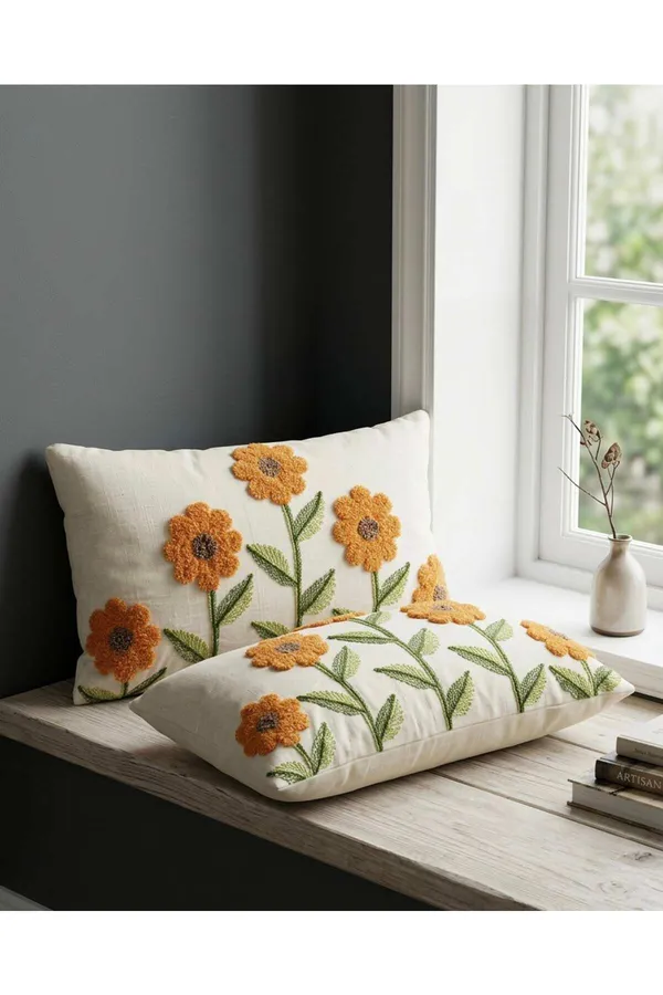 Embroidered_Floral_Rectangular_Cushion_Cover