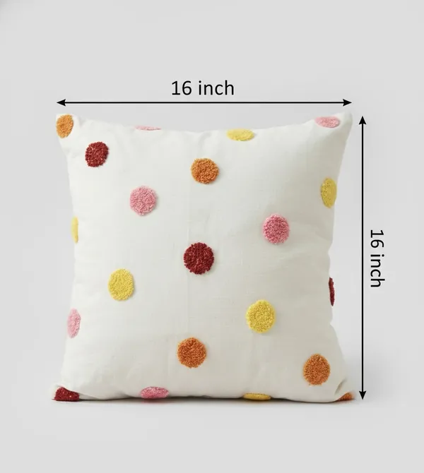 Off_White_Textured_Multicolor_Dot_Pattern_Cushion_Covers