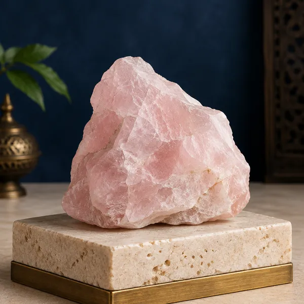 Grahasha_Raw_Rose_Quartz_Gemstone_With_Vedic_Pooja_Initiation