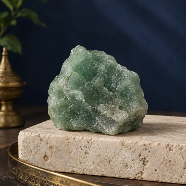 Grahasha_Raw_Green_Aventurine_Gemstone_With_Vedic_Pooja_Initiation