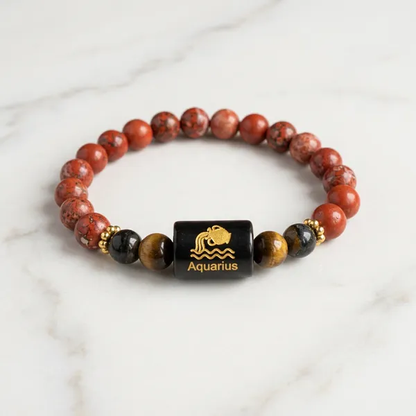 Aquarius_Zodiac_Beaded_Bracelet_For_Men_And_Women