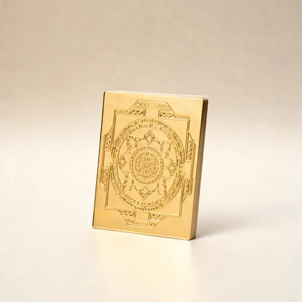 Grahasha_Personalised_Protection_And_Stability_Titanium_Gold_Yantra_Card