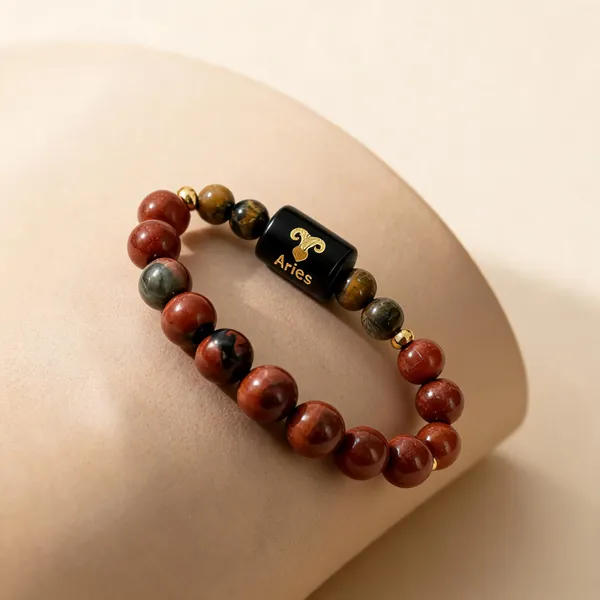Aries_Zodiac_Beaded_Bracelet_For_Men_And_Women