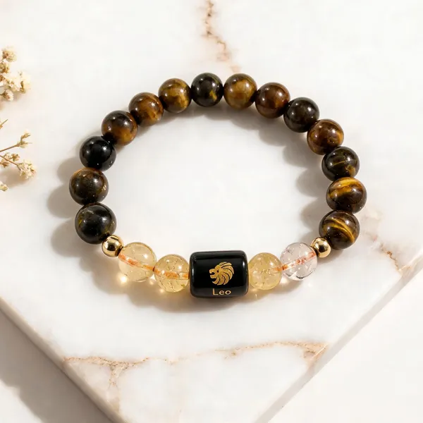 Leo_Zodiac_Beaded_Bracelet_For_Men_And_Women