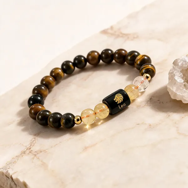 Leo_Zodiac_Beaded_Bracelet_For_Men_And_Women