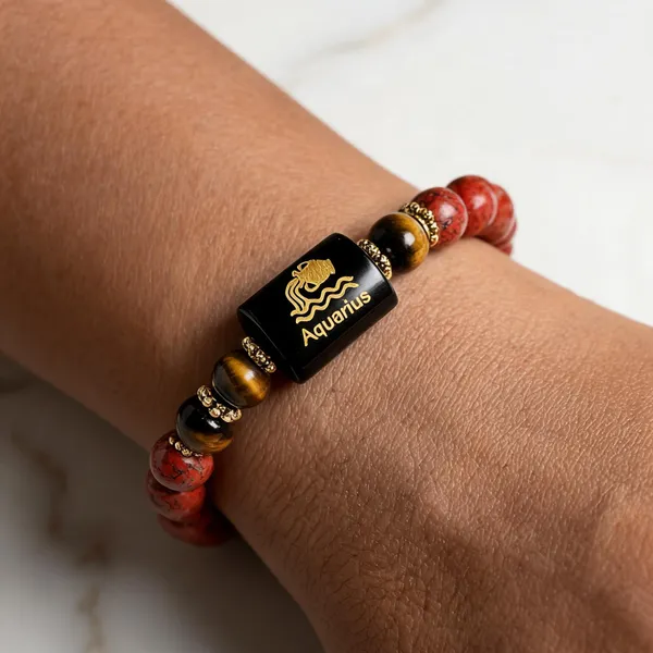 Aquarius_Zodiac_Beaded_Bracelet_For_Men_And_Women