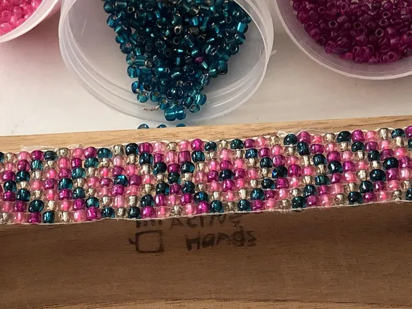 Active_Hands_Diy_Bead_Loom_Craft_Kit_With_Portable_Wooden_Loom_Fasteners_Yarn_And_Glass_Beads