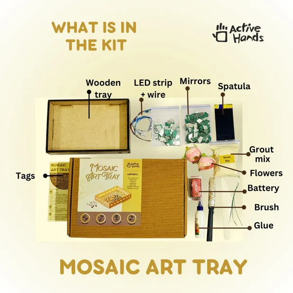 Active_Hands_Combo_Natural_Indigo_Dye_Clamp_Shibori_Hobby_Craft_Diy_Kit_And_Mosaic_Art_Wooden_Tray_With_Mirrors_And_Led_Light