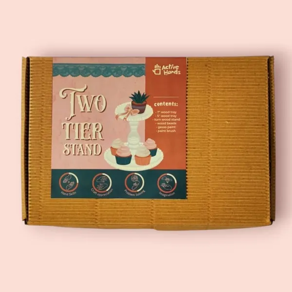 Active_Hands_Two_Tier_Wooden_Stand_Diy_Kit