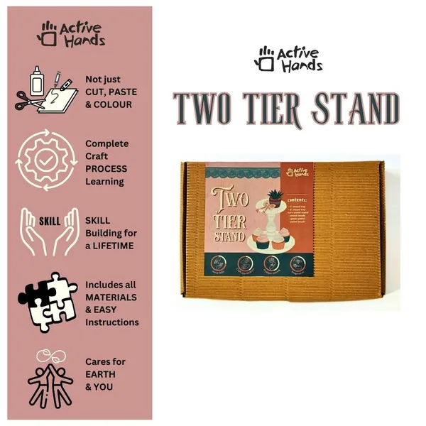 Active_Hands_Two_Tier_Wooden_Stand_Diy_Kit