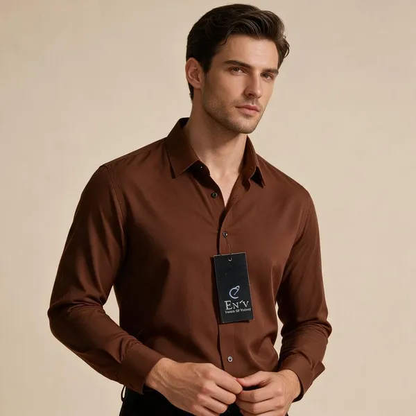 Brown_Formal_Shirt_For_Men
