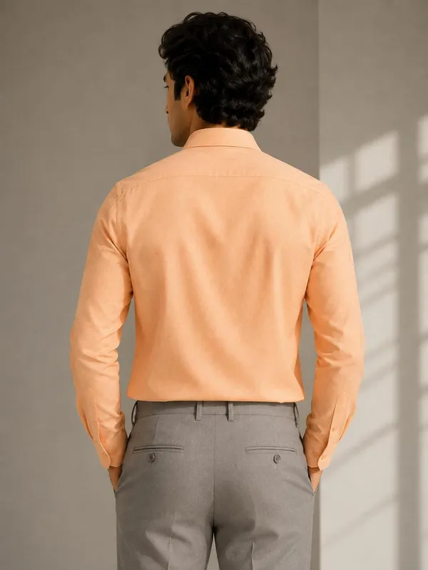 Peach_Regular_Fit_Shirt_for_Men