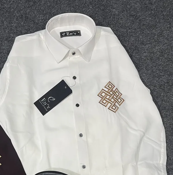 White_Embroidered_Regular_Fit_Shirt_for_Men