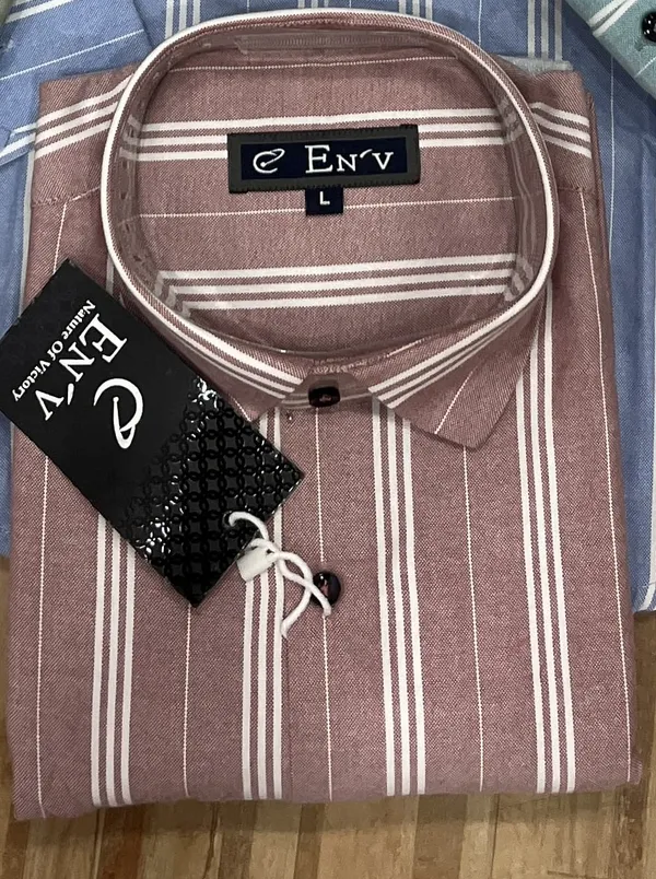Brown_Striped_Collared_Shirt_for_Men