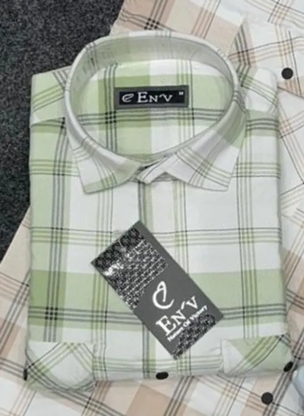 Green_Plaid_Full_Sleeve_Casual_Shirt_for_Men