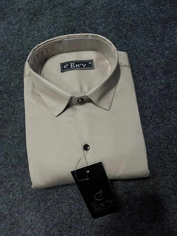 Beige_Solid_Formal_Shirt_For_Men