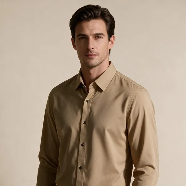 Beige_Formal_Shirt_For_Men