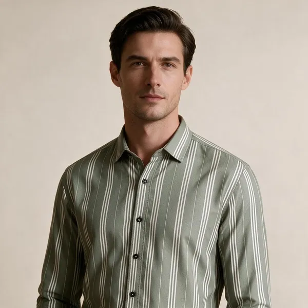 Grey_Striped_Casual_Shirt_For_Men