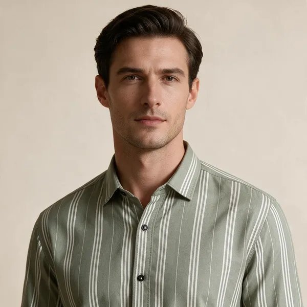 Grey_Striped_Casual_Shirt_For_Men