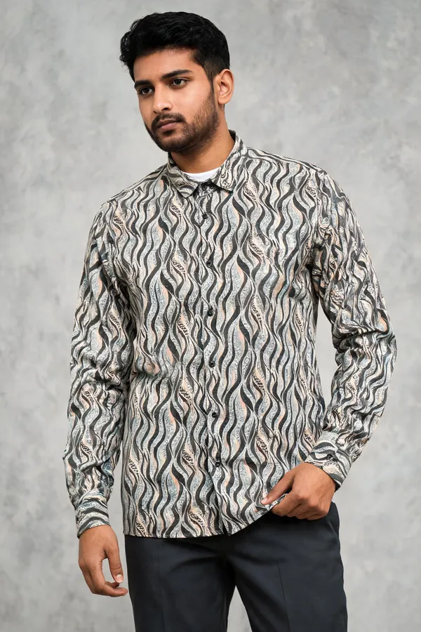 Beige_Printed_Full_Sleeve_Shirt_For_Men