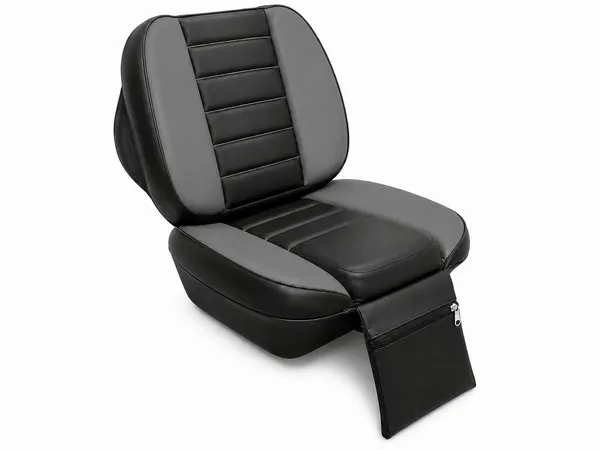 Ridematte_Leatherette_Car_Seat_Cover_Leatheratte_Tractor_Seat_Cover_With_extra_pocket_for_storing_Mobile,_Keys,_Wallet_GREY_Color_(NA,_Mono_Back_Seat,_Without_Back_Seat_Arm_Rest,_1_Seater)