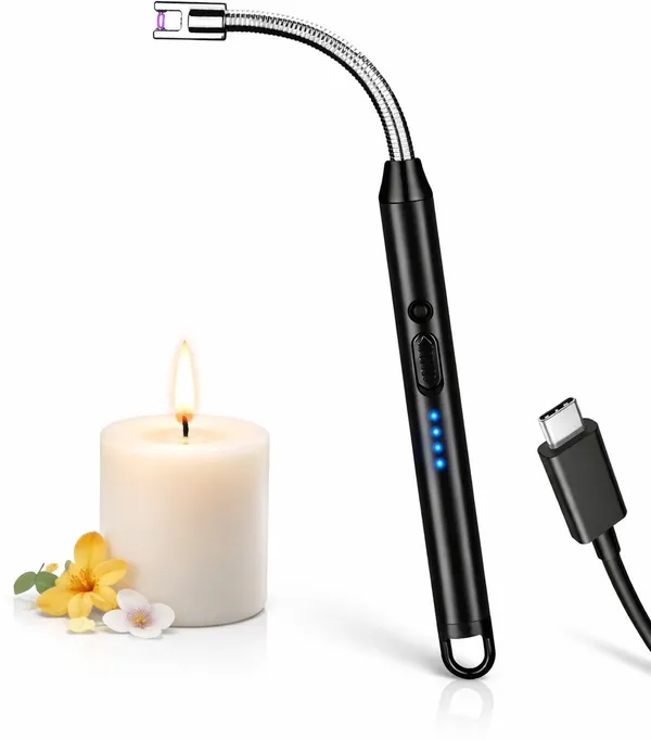 PADIXA_Rechargeable_Electric_Gas_Lighter_for_Kitchen,_Lighter_for_Gas_Stove,_Candles_Plastic_Electronic_Gas_Lighter_(Black,_Pack_of_1)