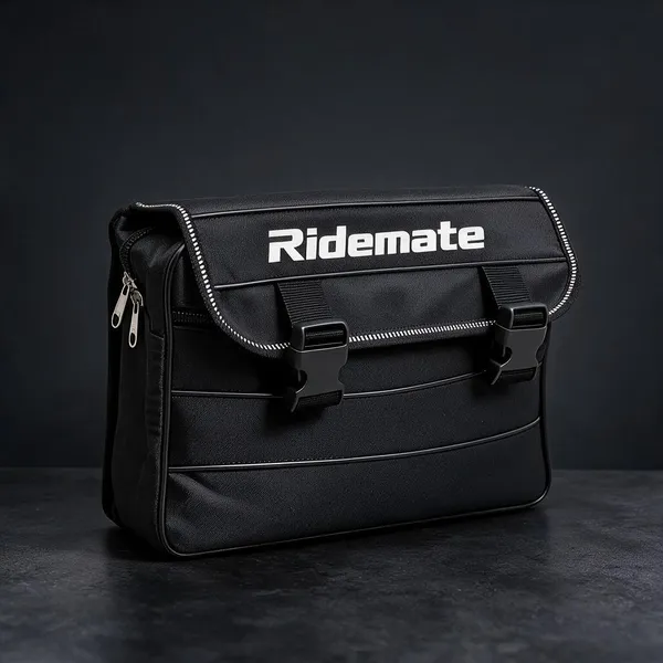 Black_Leatherette_Motorcycle_Saddlebag_25L