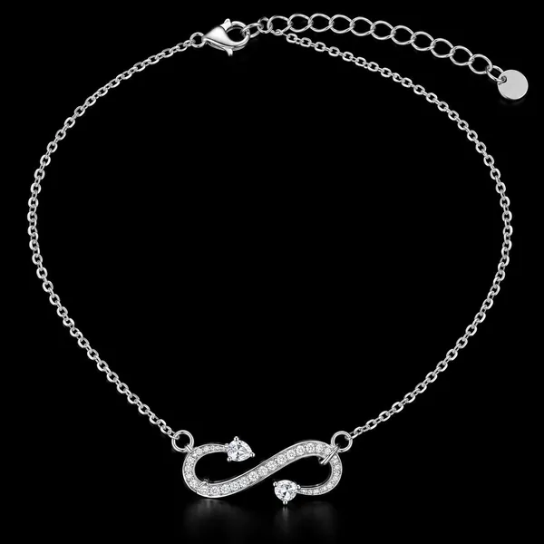 Silver_925_Infinity_Snake_Pendant_Necklace_For_Women